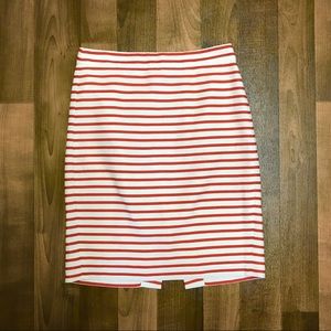 JCREW | The Pencil Skirt Striped